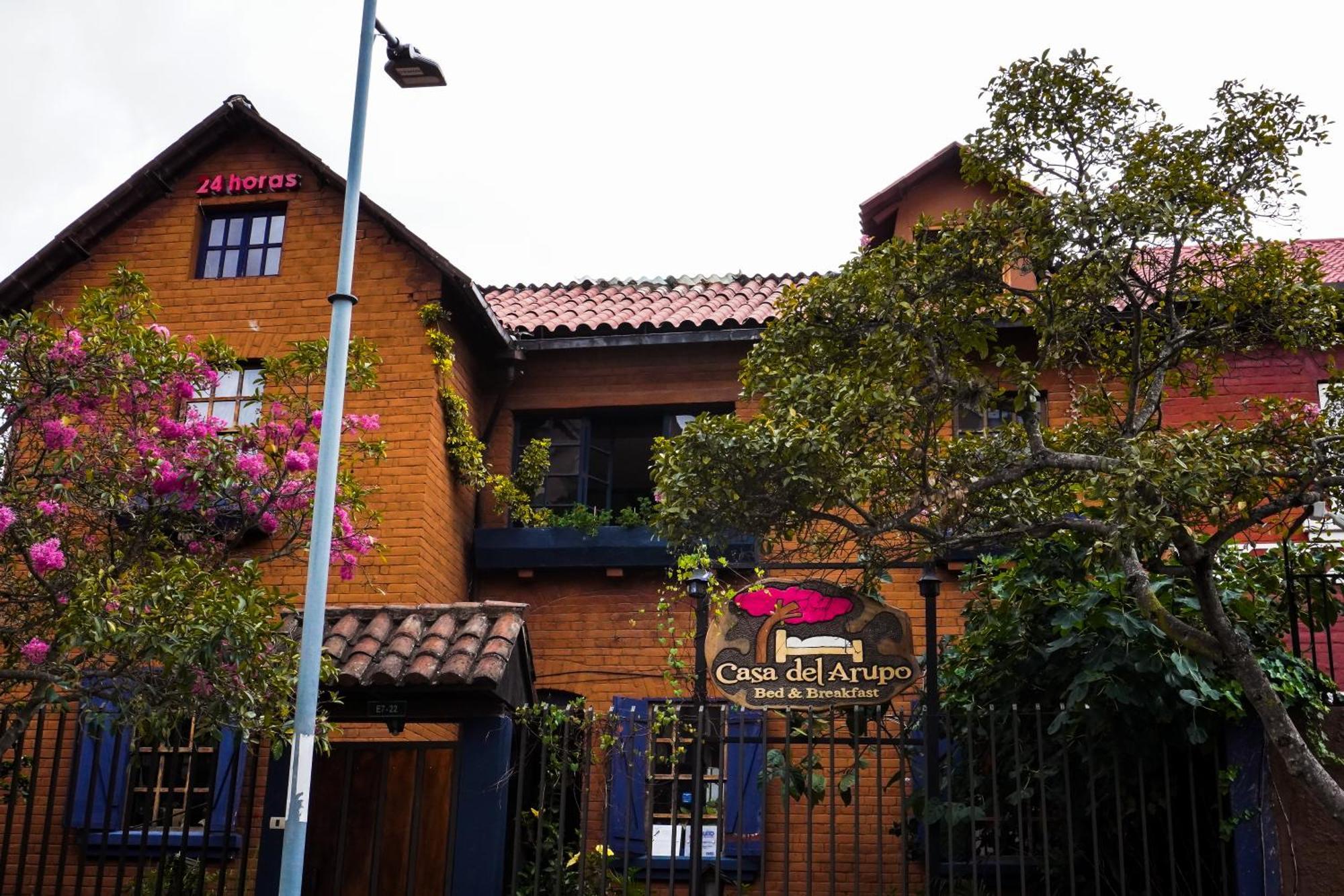 Casa Del Arupo B&B Quito Eksteriør billede