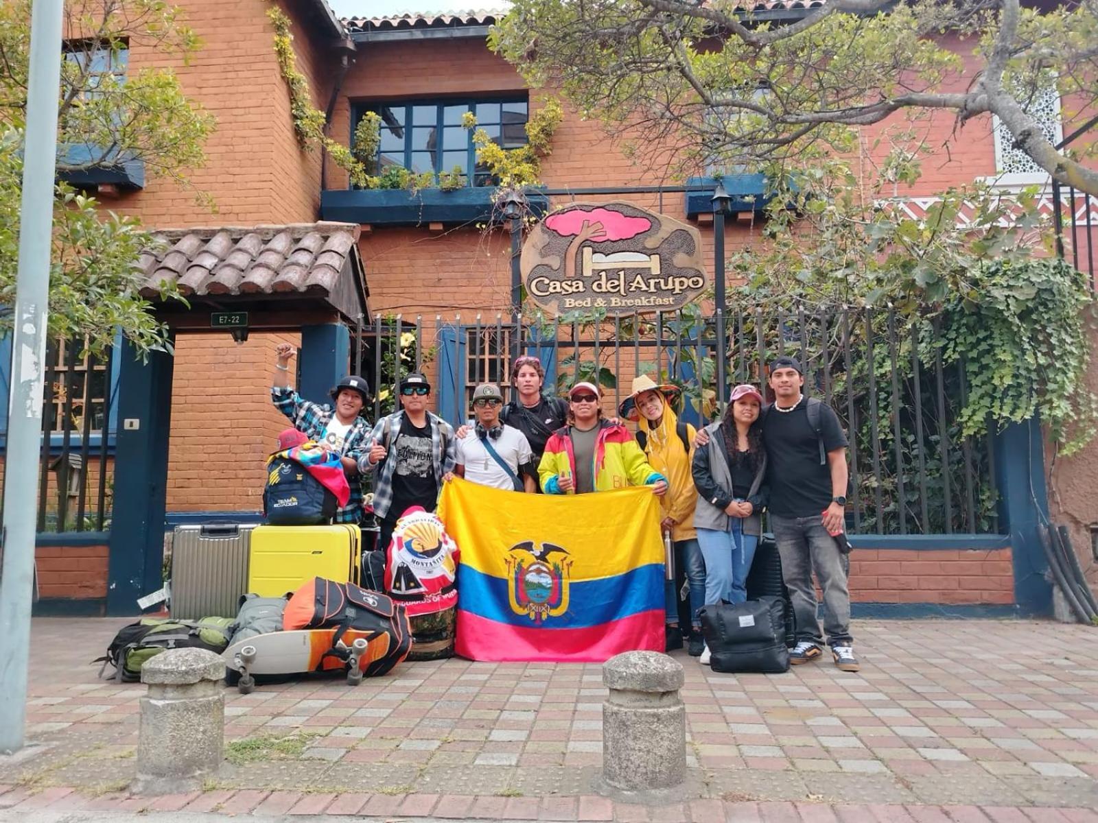 Casa Del Arupo B&B Quito Eksteriør billede